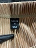 Shein Chevron-herringbone Gold Shorts Size XS - photo 3