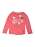 Carter's 100% Cotton Pink Long Sleeve T-Shirt Size 3T - photo 1