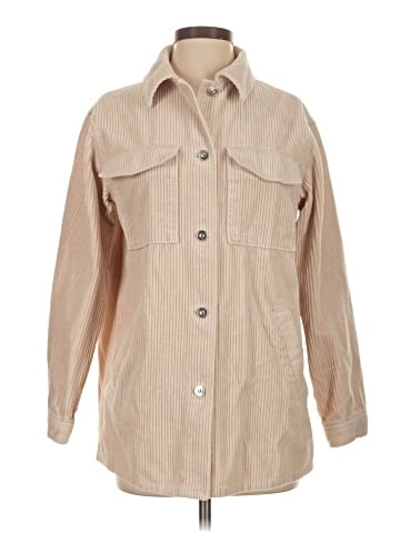 Divided by H&M 3/4 Sleeve Button-Down Shirt (view 1)