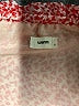 Warm 100% Silk Red 3/4 Sleeve Silk Top Size 8 (3) - photo 7