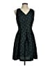 Ann Taylor LOFT Hearts Teal Cocktail Dress Size 6 - photo 1