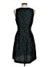 Ann Taylor LOFT Hearts Teal Cocktail Dress Size 6 - photo 2