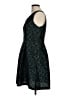 Ann Taylor LOFT Hearts Teal Cocktail Dress Size 6 - photo 5