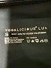 Yogalicious Solid Black Athletic Shorts Size S - photo 3