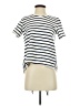 Mod Ref 100% Cotton Stripes Ivory Short Sleeve T-Shirt Size S - photo 1