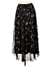 Vince Camuto 100% Polyester Floral Black Casual Skirt Size XS - photo 1