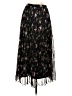 Vince Camuto 100% Polyester Floral Black Casual Skirt Size XS - photo 2