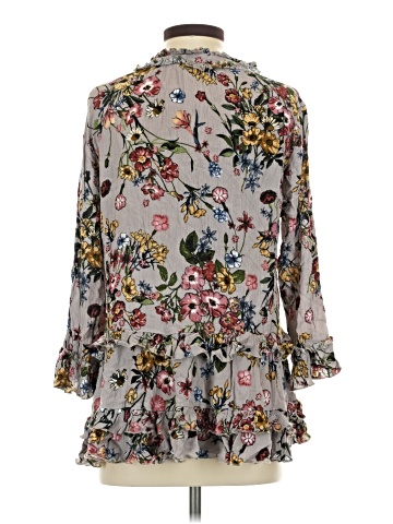 Love Stitch 3/4 Sleeve Blouse (view 2)
