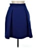 Black Halo Solid Blue Formal Skirt Size 6 - photo 1