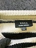 VICI Stripes Ivory Turtleneck Sweater Size XS - photo 7