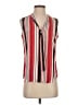 Nine West 100% Polyester Red Sleeveless Blouse Size XS - photo 1