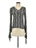 Hinge 100% Rayon Blue Long Sleeve Blouse Size XS - photo 1