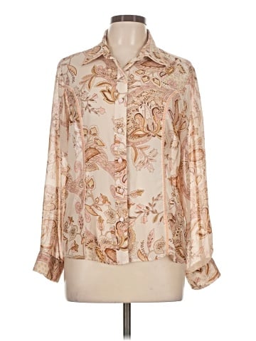 Lemon Grass Long Sleeve Blouse (view 1)