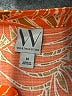 Worthington 100% Polyester Orange Short Sleeve Blouse Size M - photo 4