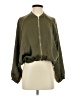 Glam 100% Polyester Green Jacket Size S - photo 1