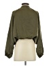 Glam 100% Polyester Green Jacket Size S - photo 2