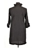Mud Pie Houndstooth Black Casual Dress Size L - photo 2