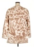 Stillwater Supply Co. Animal Print Tan Pullover Sweater Size 2X - photo 2