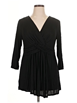 Indigo Rose 3/4 Sleeve Blouse