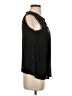 Ann Taylor LOFT Black Sleeveless Blouse Size S - photo 4