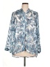 Natura Blue 3/4 Sleeve Blouse Size XL - photo 1