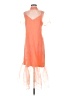 BHLDN 100% Polyester Orange Cocktail Dress Size S - photo 1