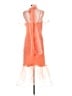 BHLDN 100% Polyester Orange Cocktail Dress Size S - photo 2