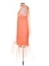 BHLDN 100% Polyester Orange Cocktail Dress Size S - photo 5