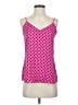 Ann Taylor 100% Polyester Pink Sleeveless Top Size XS - photo 1