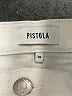 Pistola 100% Cotton White Jeans Size 26 waist - photo 7