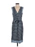 Windsor 100% Polyester Polka Dots Blue Casual Dress Size S - photo 1