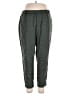 Vetta 100% Tencel Solid Green Track Pants Size XL - photo 1