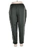 Vetta 100% Tencel Solid Green Track Pants Size XL - photo 2