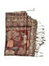 Unbranded Paisley Burgundy Scarf One size - photo 2