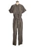 Tommy Hilfiger Solid Gray Jumpsuit Size M - photo 1