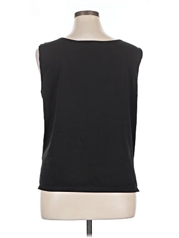 Susan Graver Sleeveless T-Shirt (view 2)