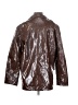 Lioness Metallic Brown Raincoat Size XS - photo 2