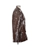 Lioness Metallic Brown Raincoat Size XS - photo 4