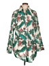 Assorted Brands 100% Polyester Green Long Sleeve Blouse Size L - photo 1