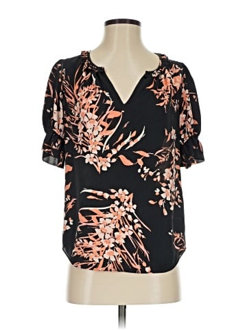 Joie Short Sleeve Blouse (view 1)