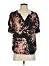 Joie 100% Polyester Black Short Sleeve Blouse Size XS - photo 1
