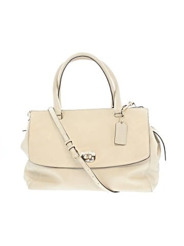 Coach Factory Leather Satchel (view 1)