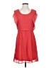 Outback Red Solid Red Casual Dress Size XS - photo 1