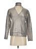 Bailey 44 Metallic Silver Long Sleeve Top Size XS - photo 1