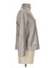 Bailey 44 Metallic Silver Long Sleeve Top Size XS - photo 4