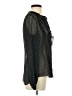 L'Agence 100% Polyester Polka Dots Black Long Sleeve Blouse Size S - photo 4