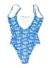 Unbranded Print Blue One Piece Swimsuit Size  34I - photo 2
