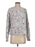 Splendid Print Silver Pullover Sweater Size S - photo 1