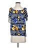 Maurices 100% Rayon Blue Short Sleeve Blouse Size S - photo 1