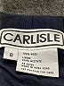 Carlisle 100% Acetate Plaid Blue Casual Pants Size 8 - photo 7